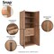 Manhattan Comfort Lee Module Wardrobe 1.0 & 2.0 Closet in Golden Brown, 2PK 2-WC0012-GB - alternate 6